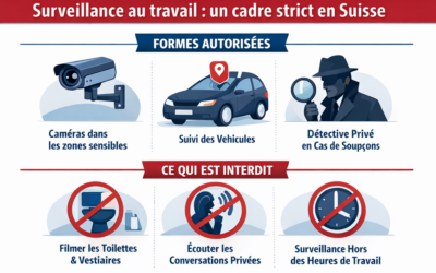 Surveiller un employé. Ce que dit la loi en Suisse
